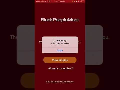 BlackPeopleMeet app - how to create account?